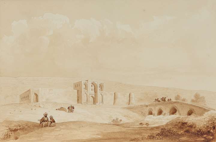 Caravanserai at Izadkhast